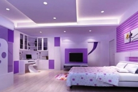 Bedroom interior  design modern  work nice decorations_410